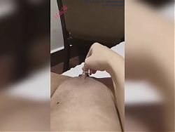 My Chinese Asian Girlfriend moans too loudly and cums too hard